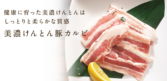 美濃けんとん豚カルビ